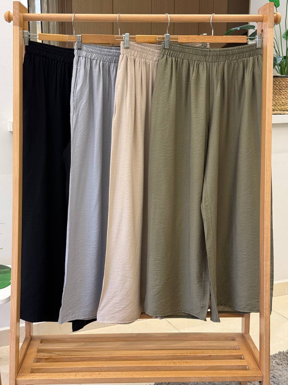 Linen Wide Leg Pants