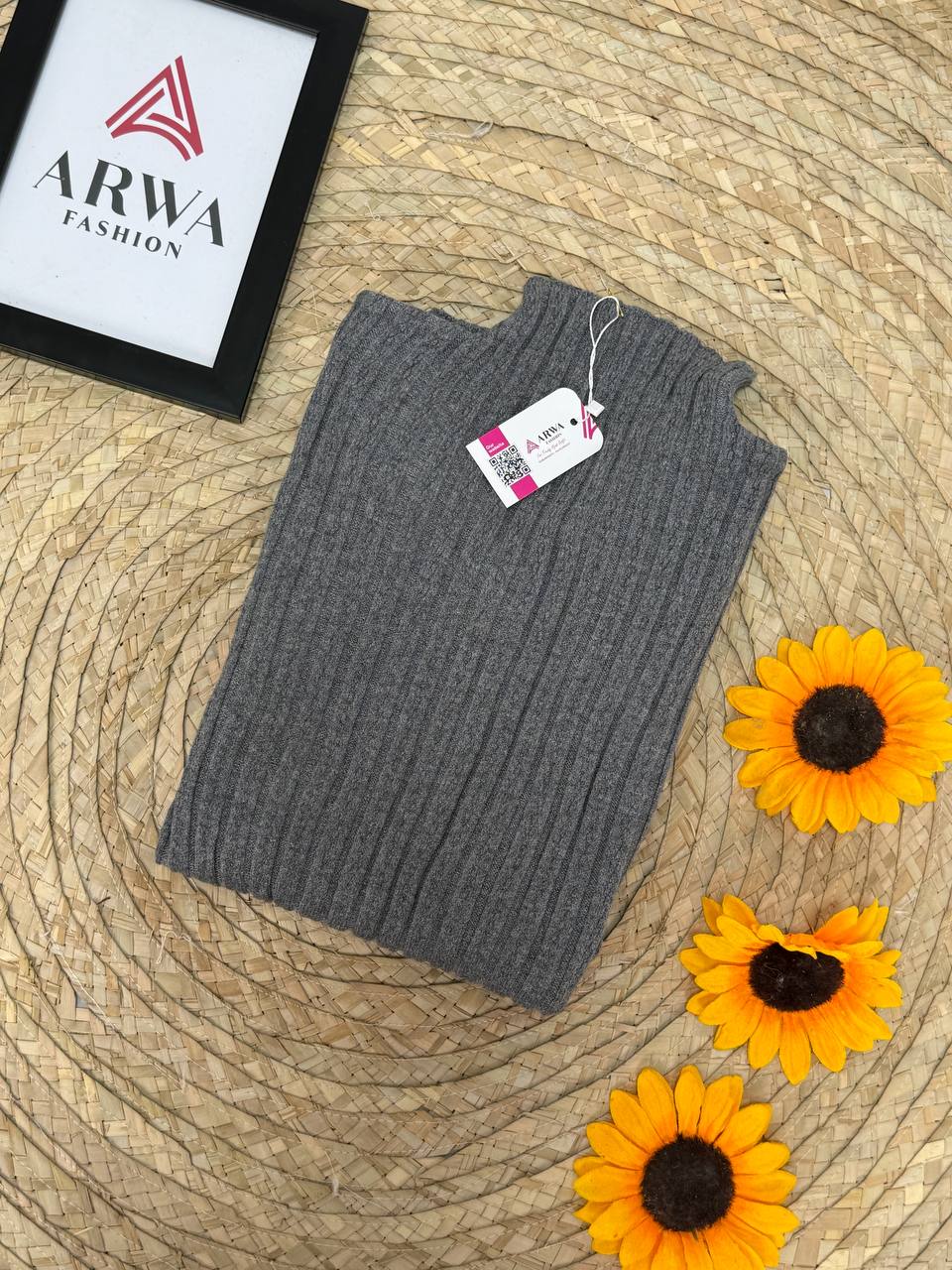 Chain Ribbed Sweater