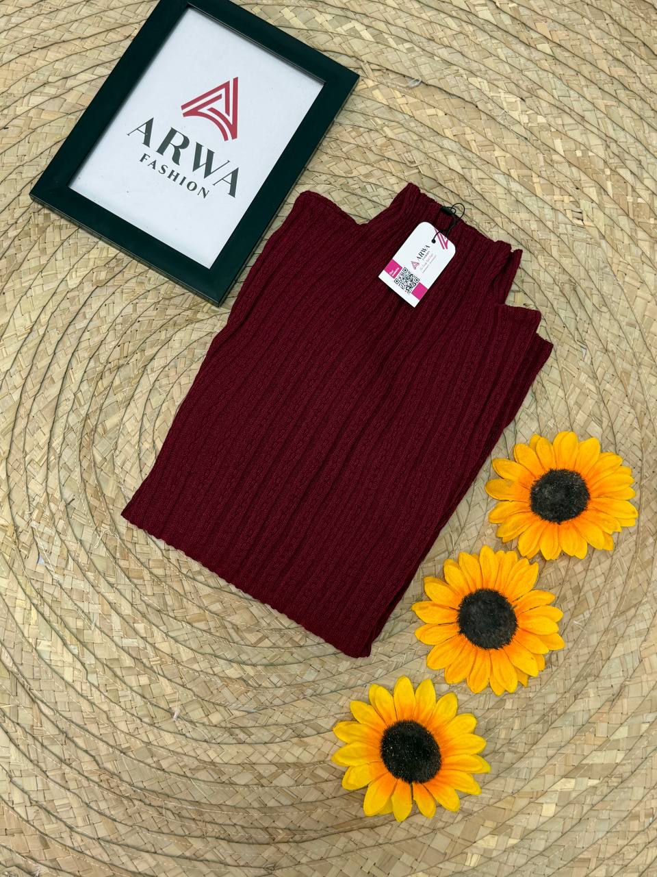 Chain Ribbed Sweater