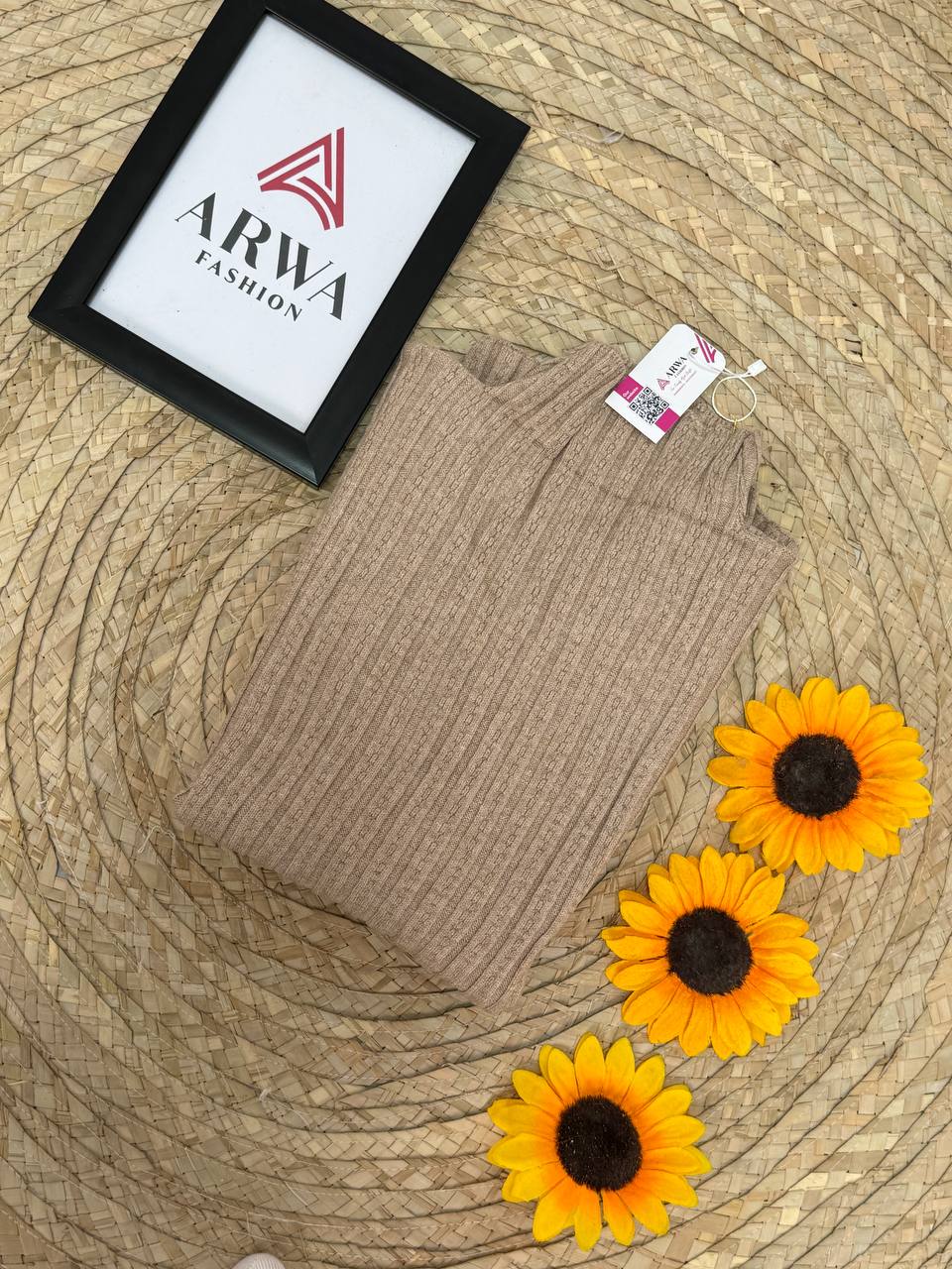 Chain Ribbed Sweater