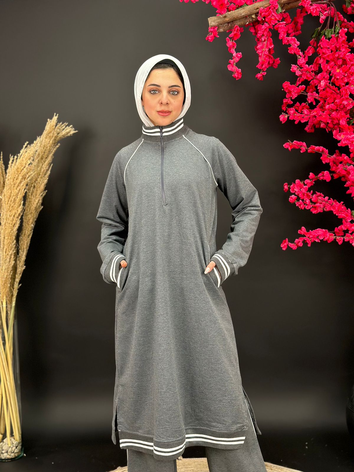 Long suit without hoodie