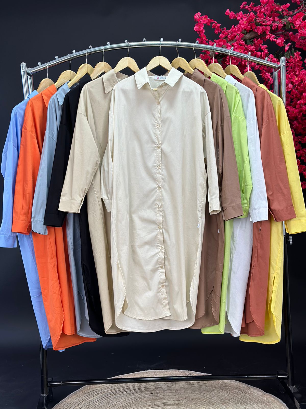 Long Poplin Shirt