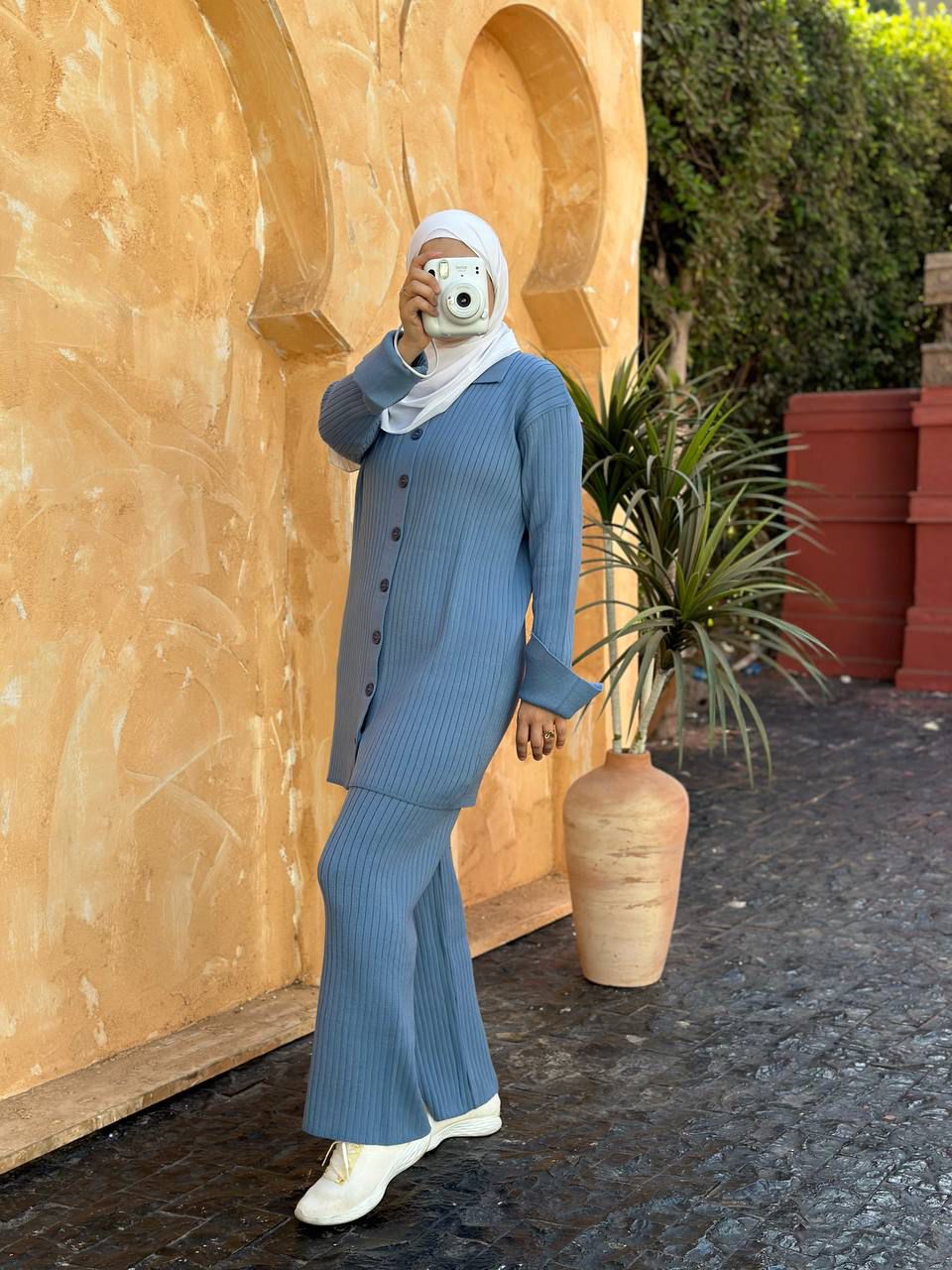 Long Suit with buttons
