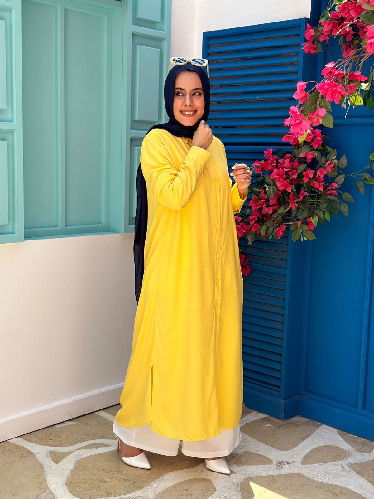 Plain long shirt