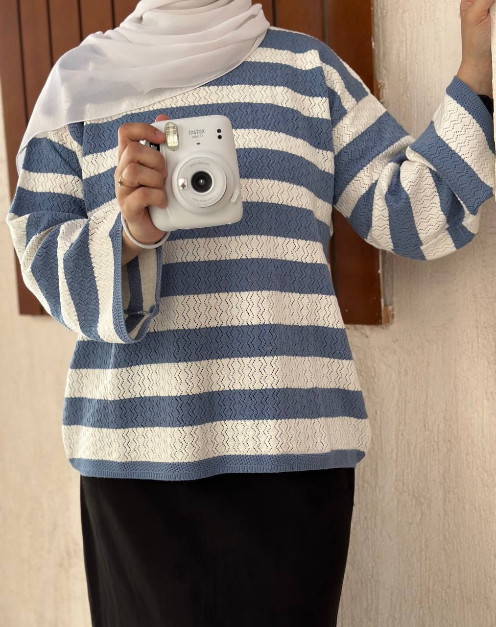 Wide Stripped Pullover