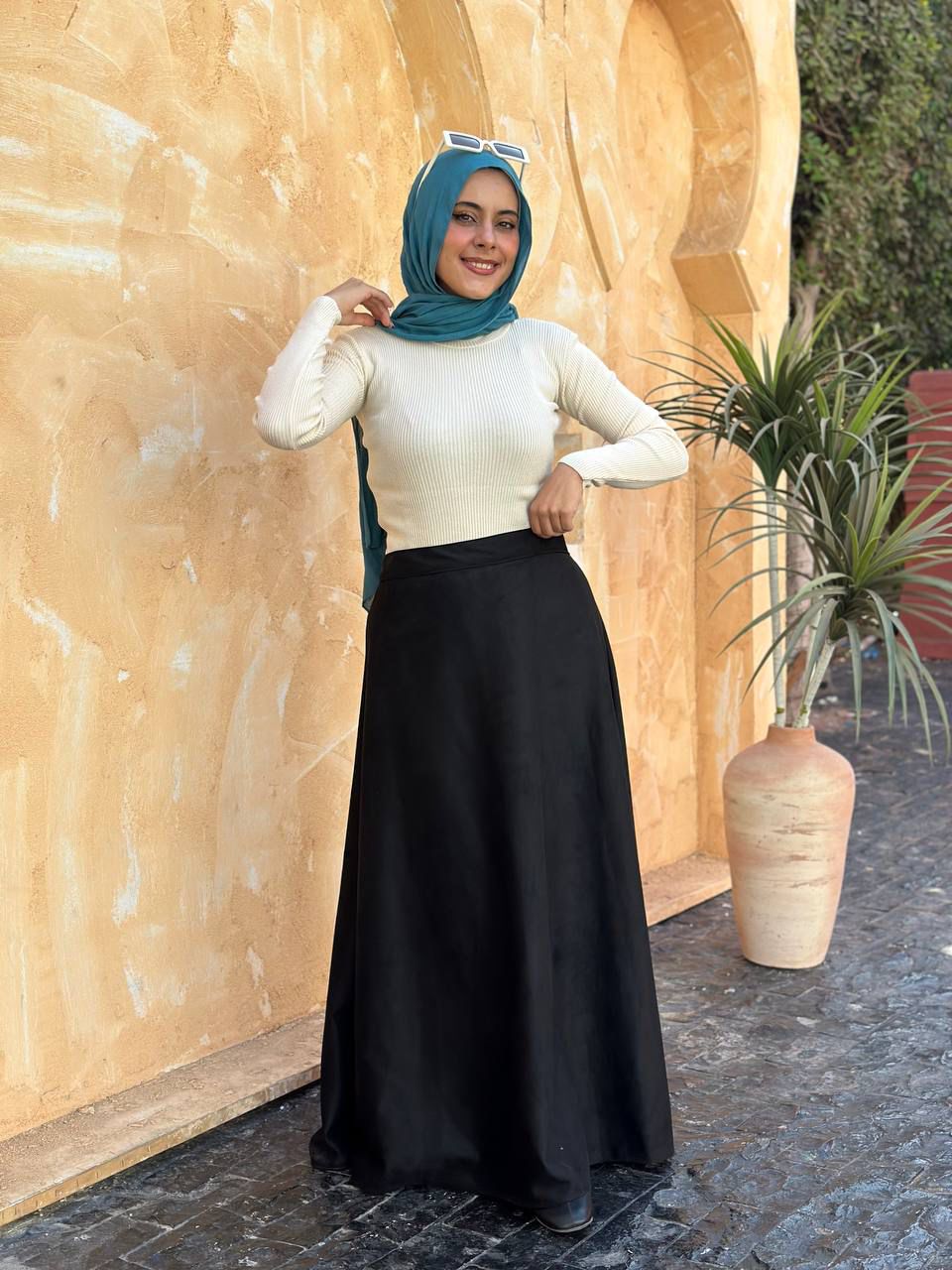 Suedi A-Line Skirt