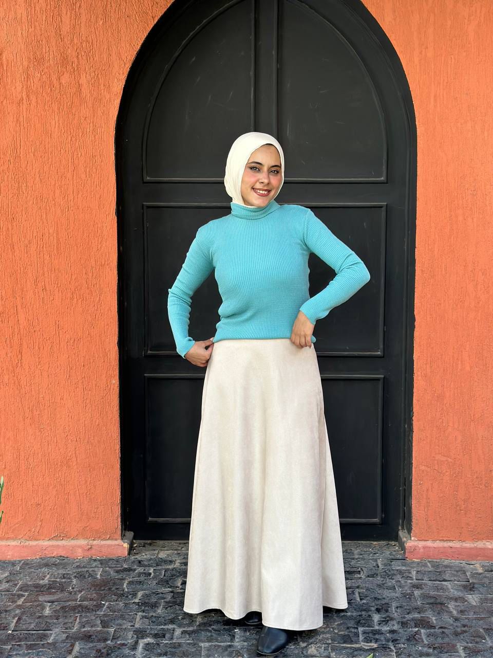 Suedi A-Line Skirt