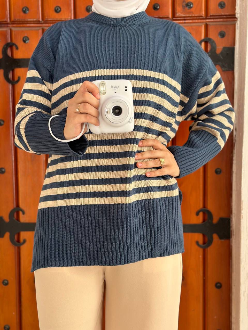 Stripped Pullover (Oversize)