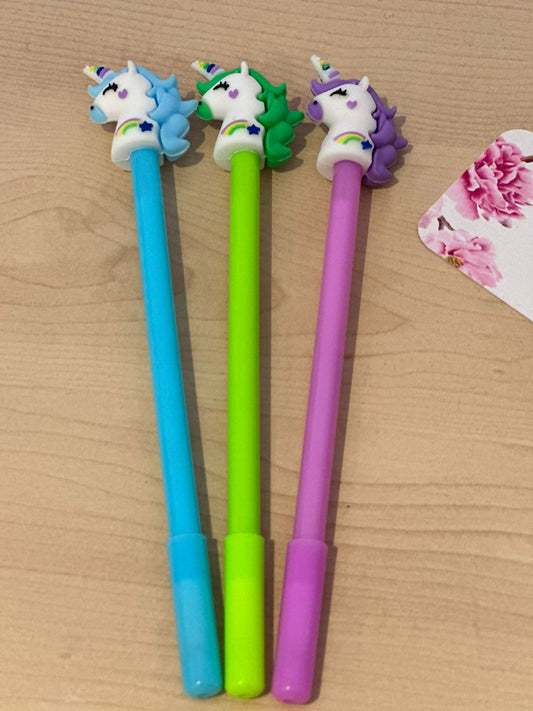 Blue Unicorn Pens