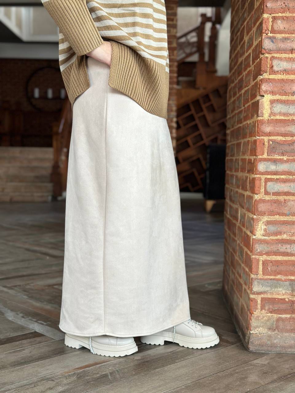 Suedi Skirt