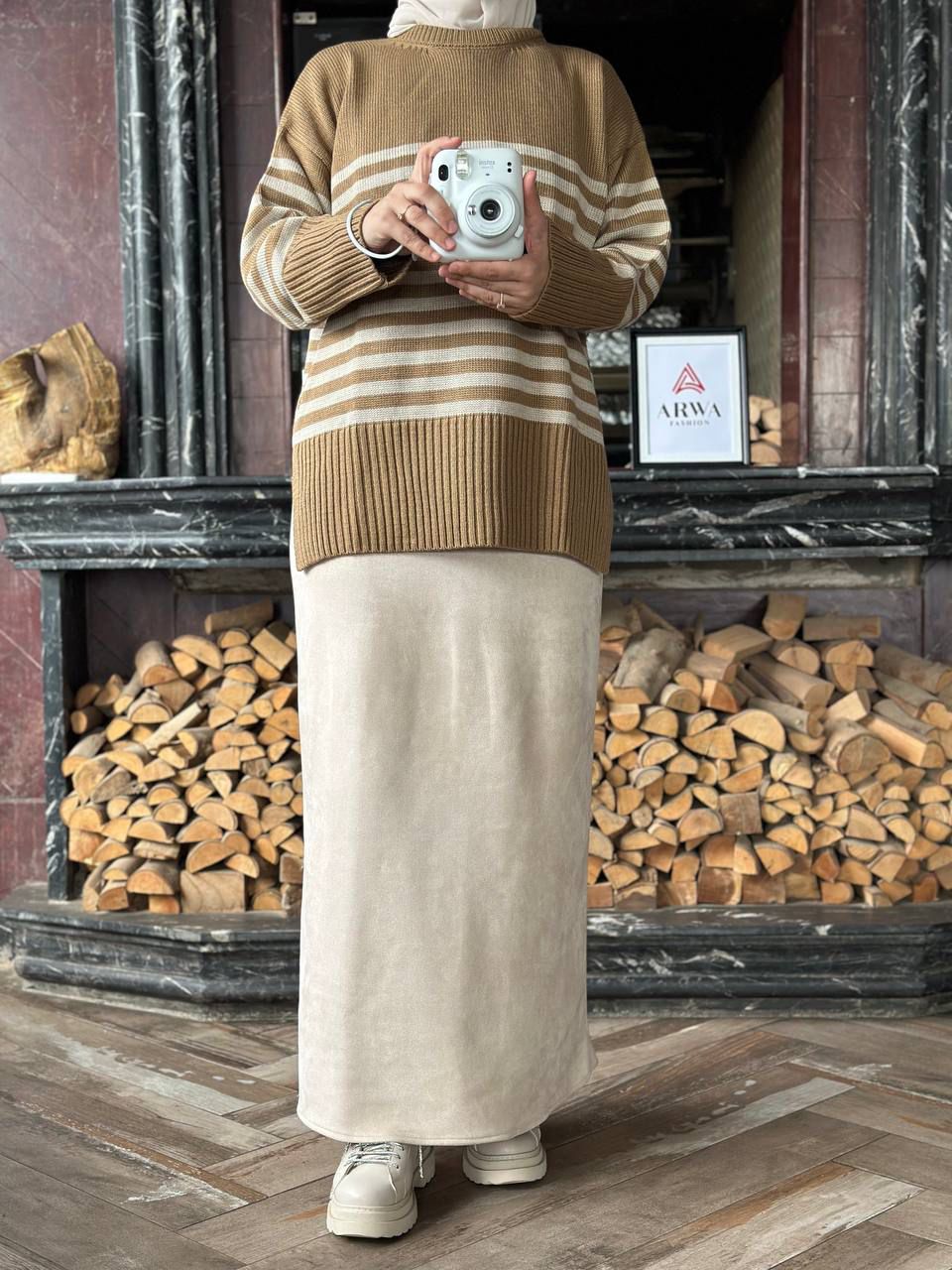 Suedi Skirt