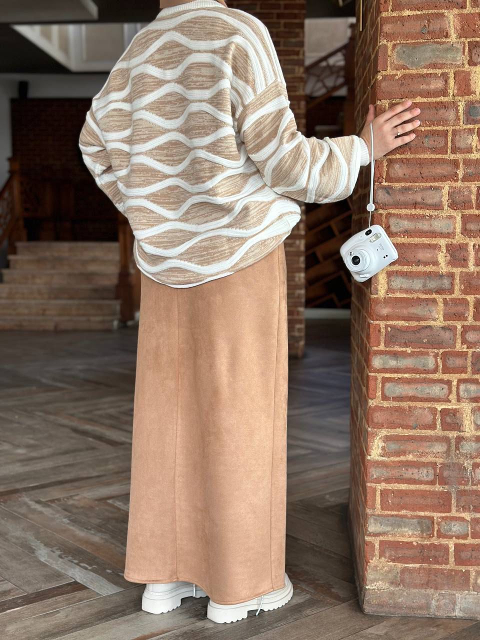 Suedi Skirt