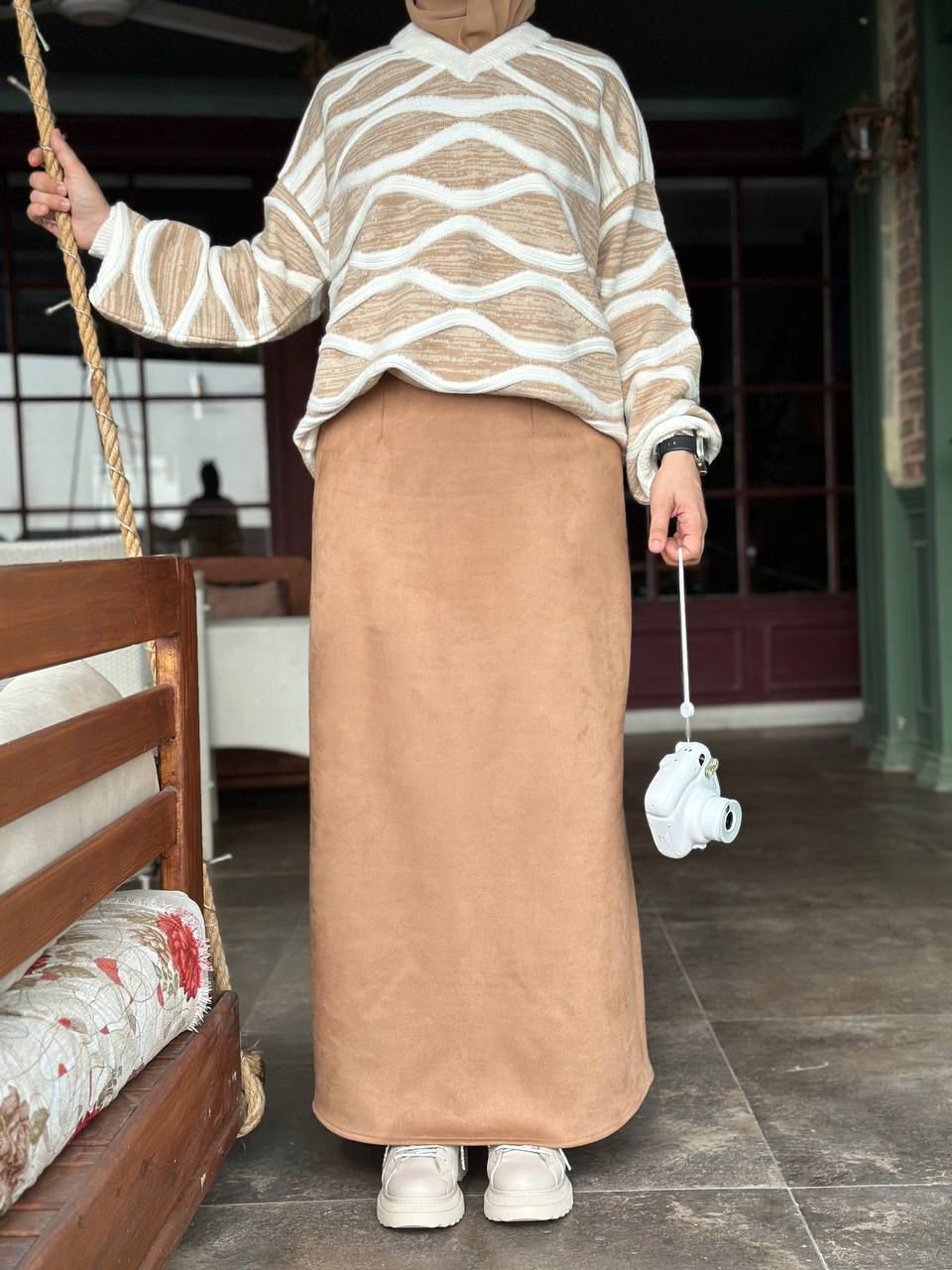 Suedi Skirt