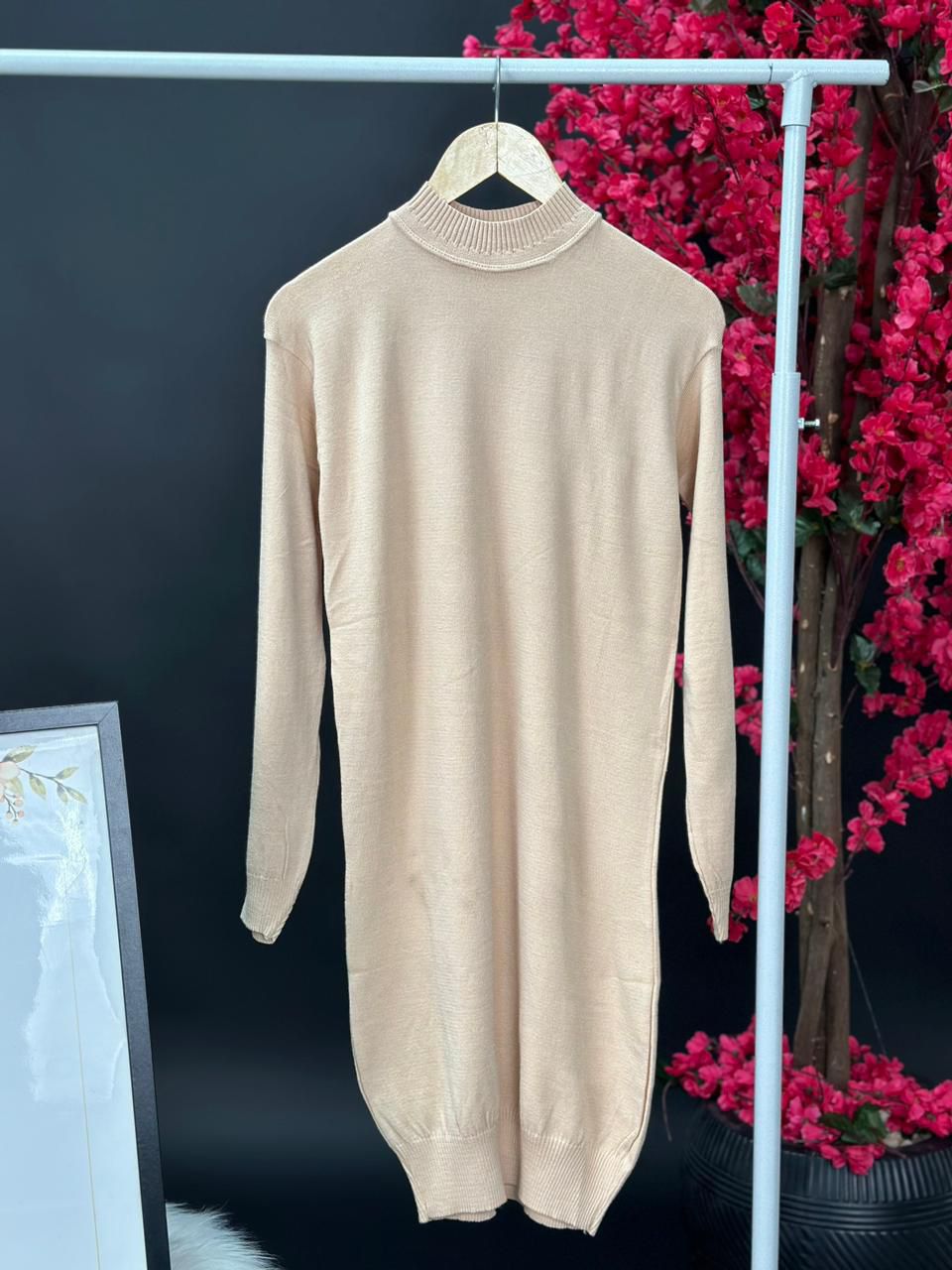 Long Plain Basic Top