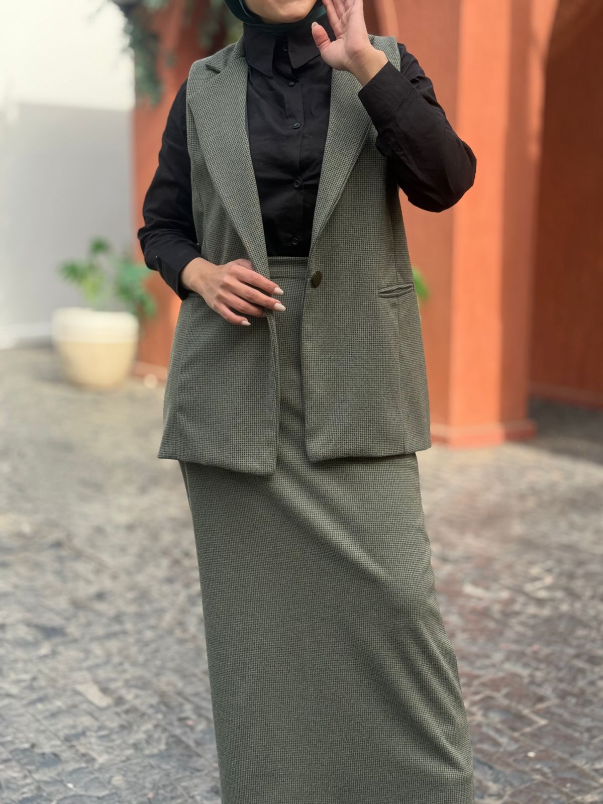 Tweed Skirt