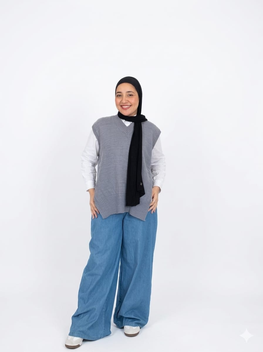 Knit Sleeveless Vest