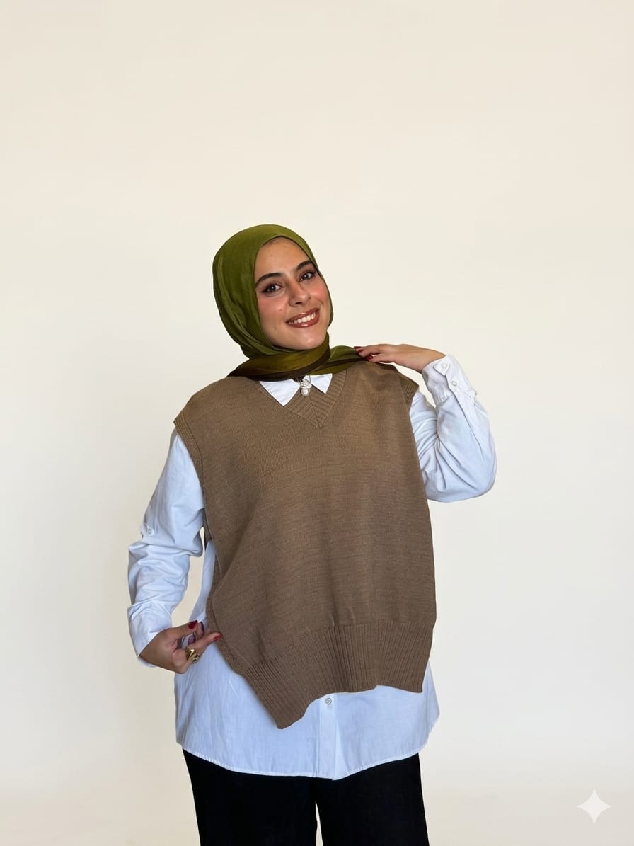 Knit Sleeveless Vest