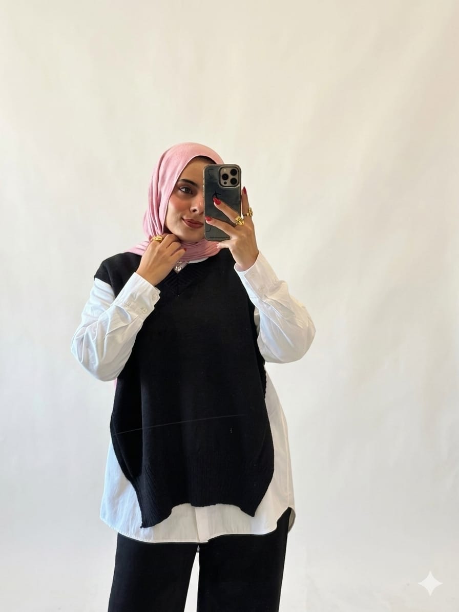 Knit Sleeveless Vest