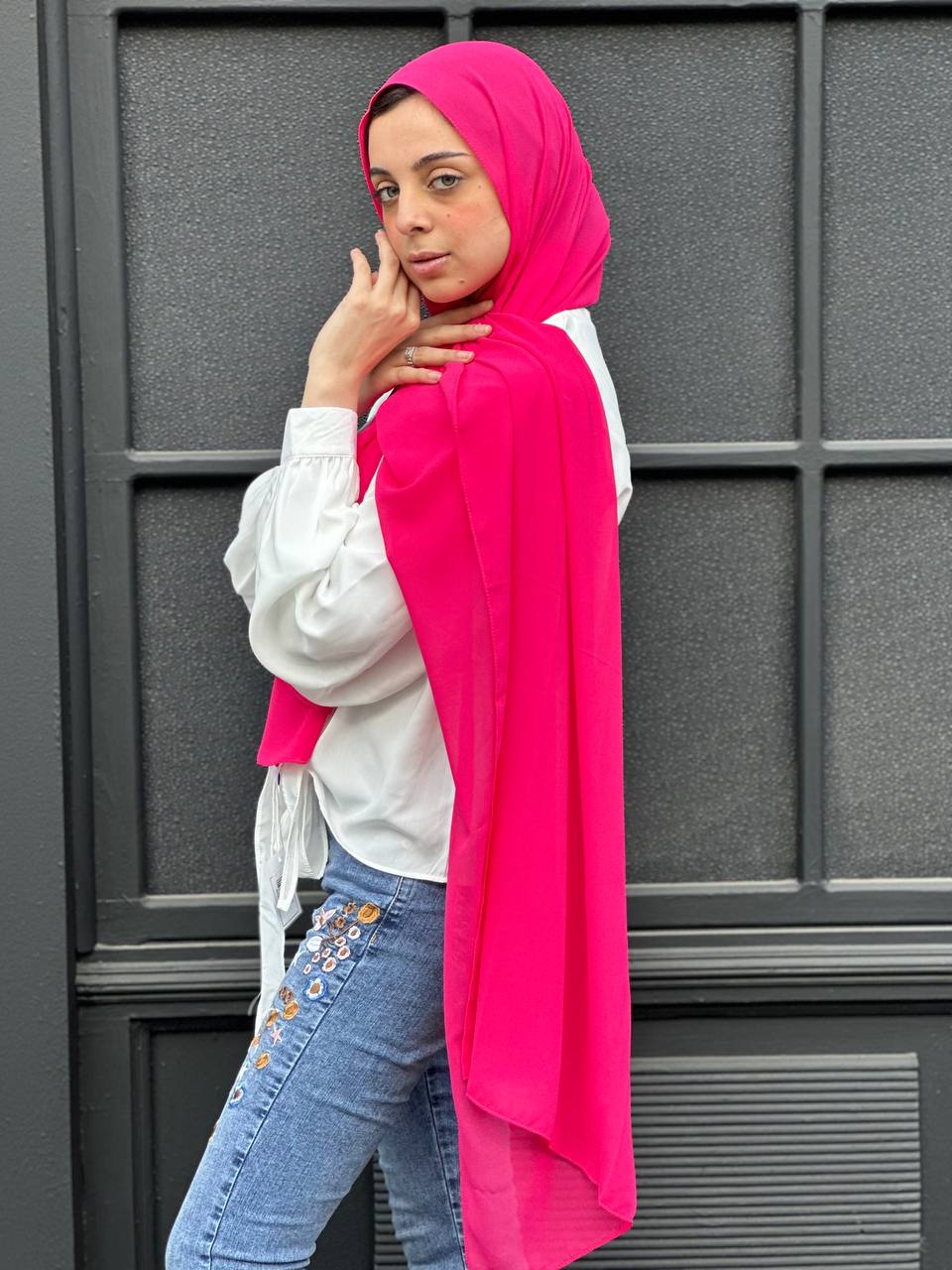 chiffon hijab