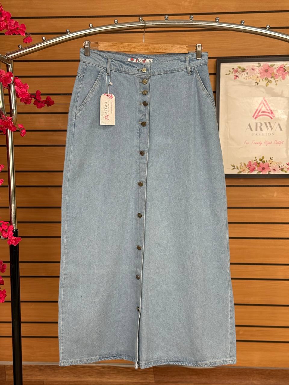 Denim Skirt