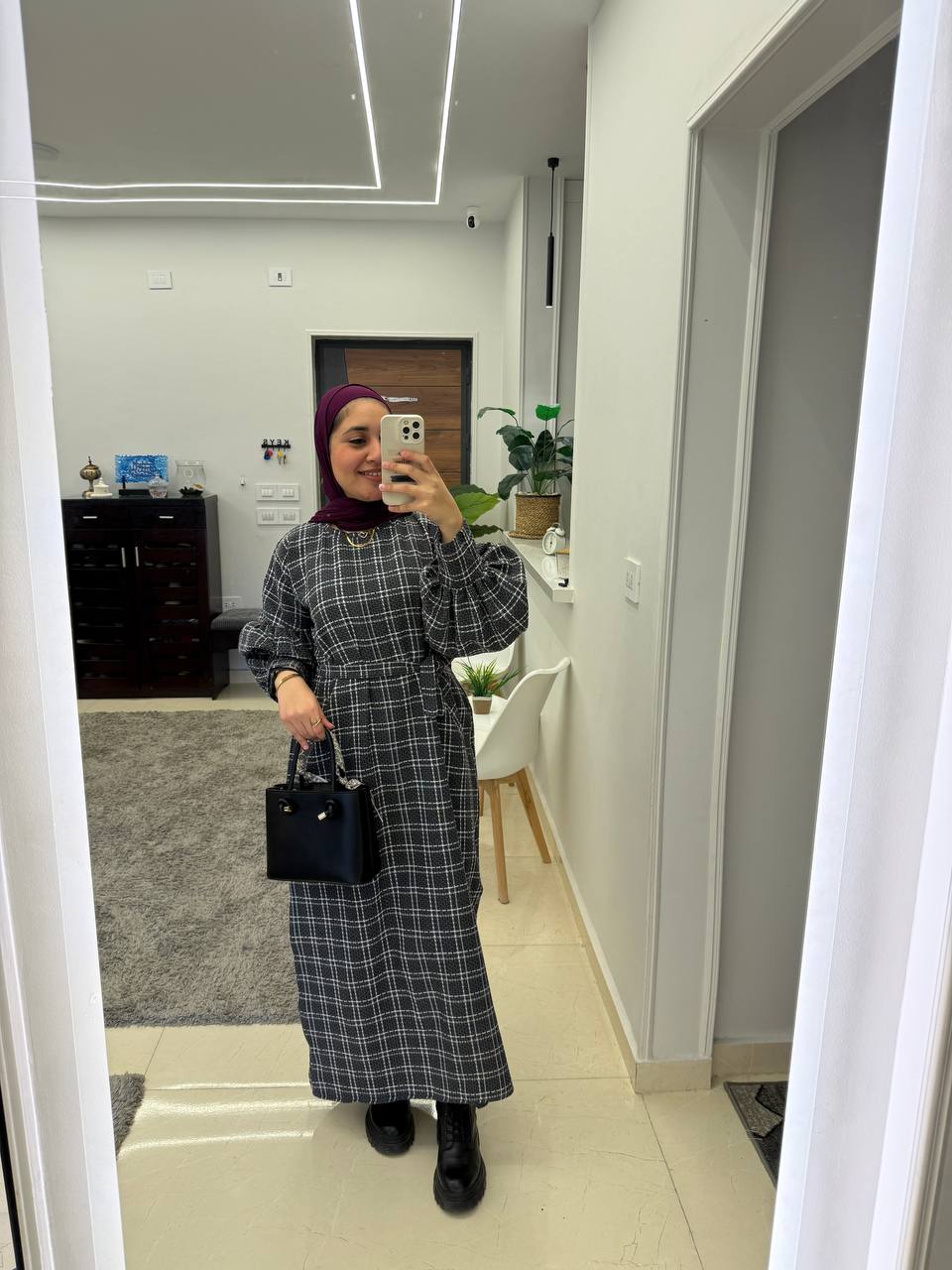 Channel Tweed Dress
