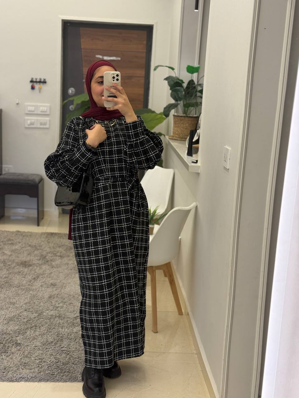 Channel Tweed Dress