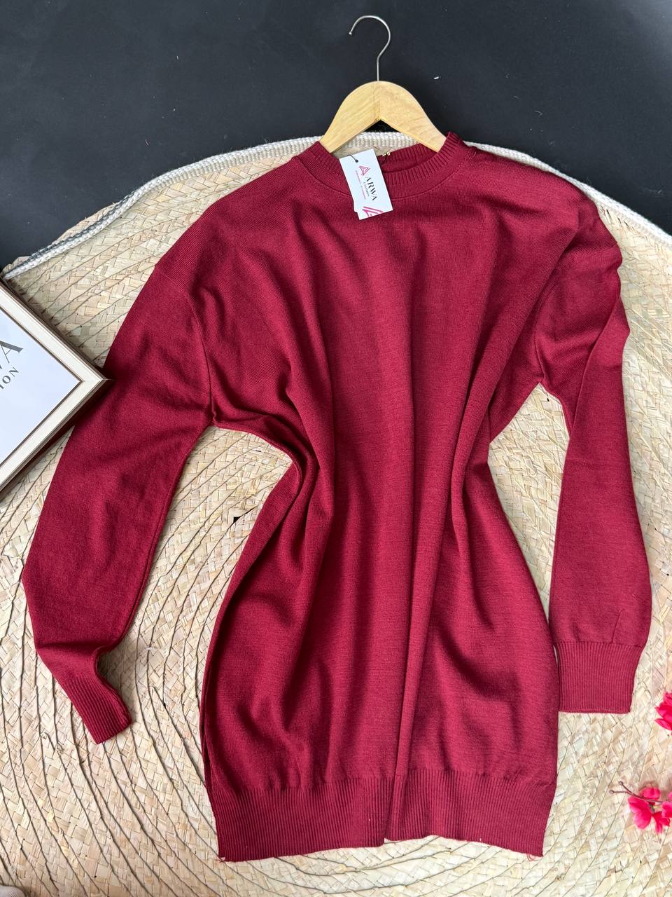 Oversized Plain Basic Top