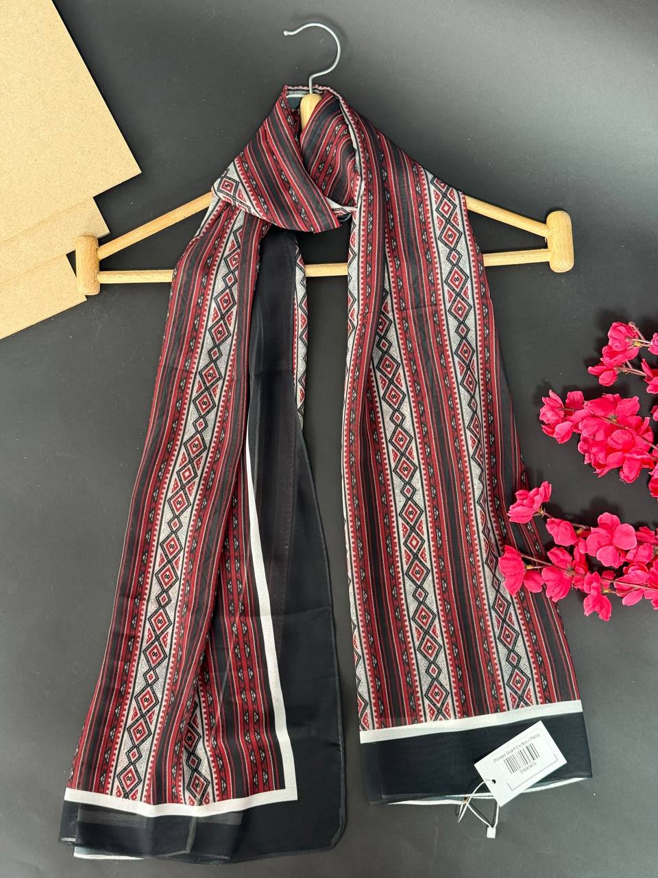 Printed Scarf Chiffon