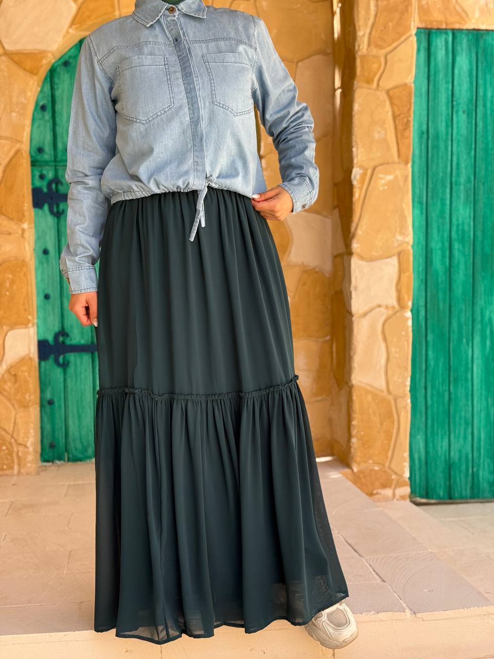 Chiffon Skirt