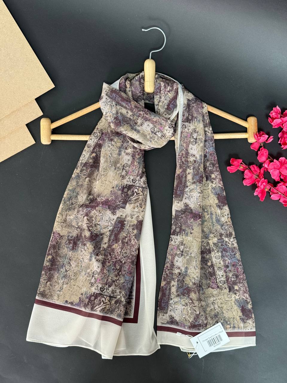 Printed Scarf Chiffon