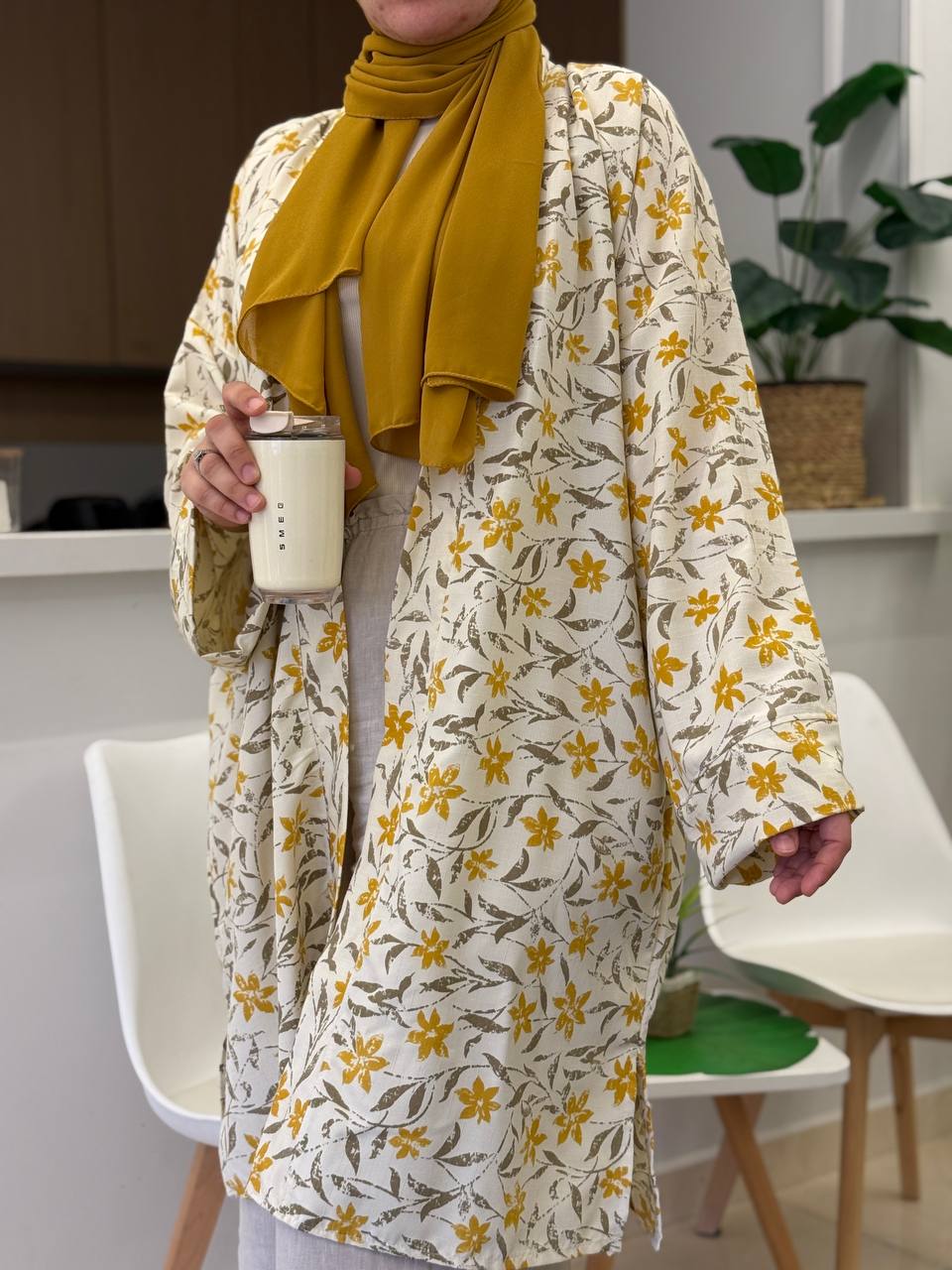 Printed Kimono