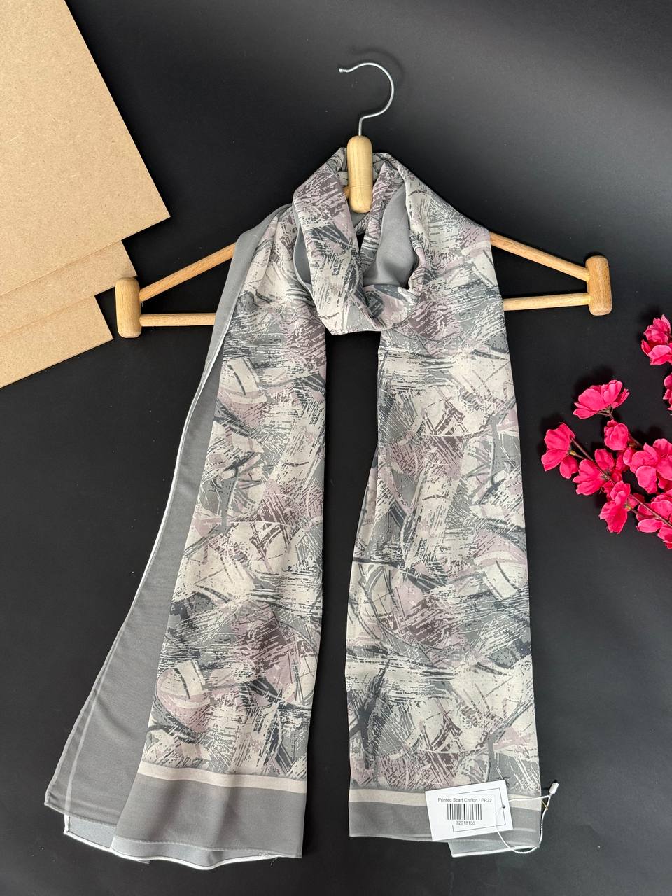 Printed Scarf Chiffon