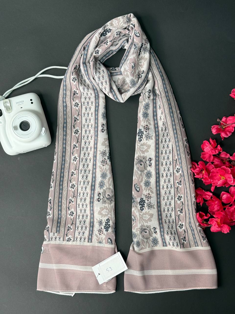 Printed Scarf Chiffon