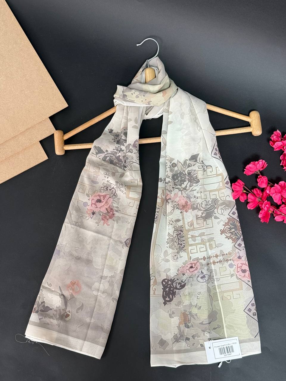 Printed Scarf Chiffon