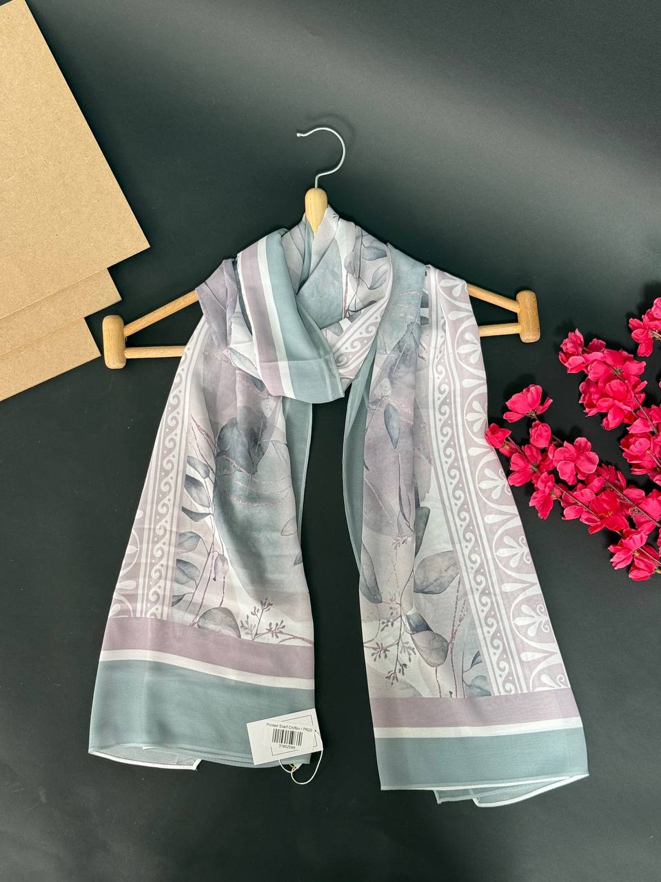 Printed Scarf Chiffon