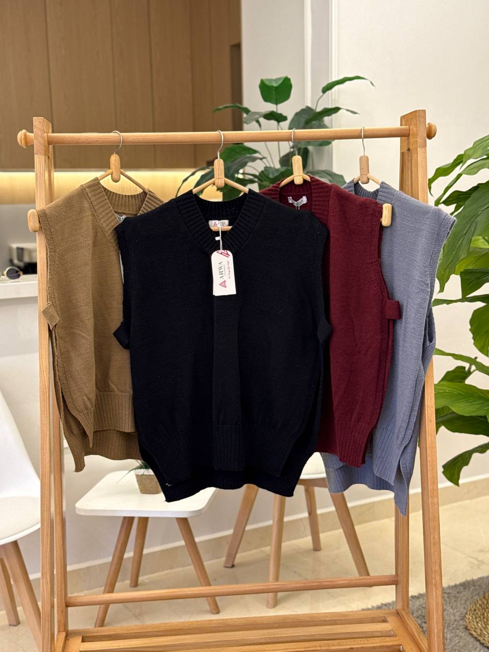 Knit Sleeveless Vest