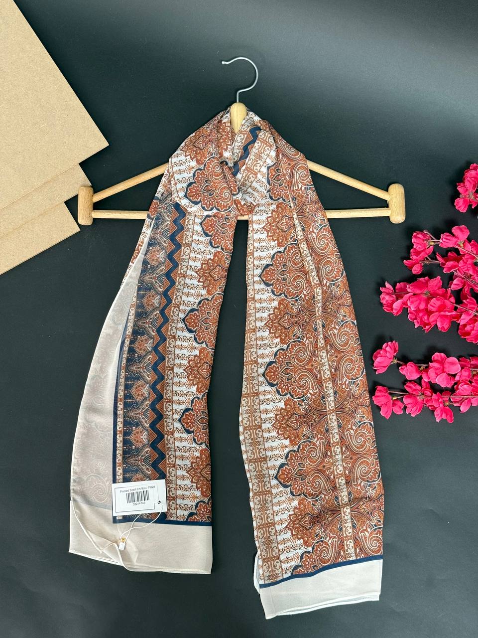 Printed Scarf Chiffon