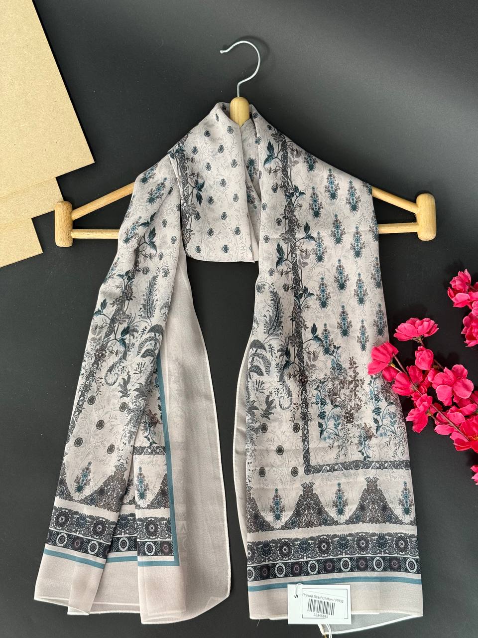 Printed Scarf Chiffon