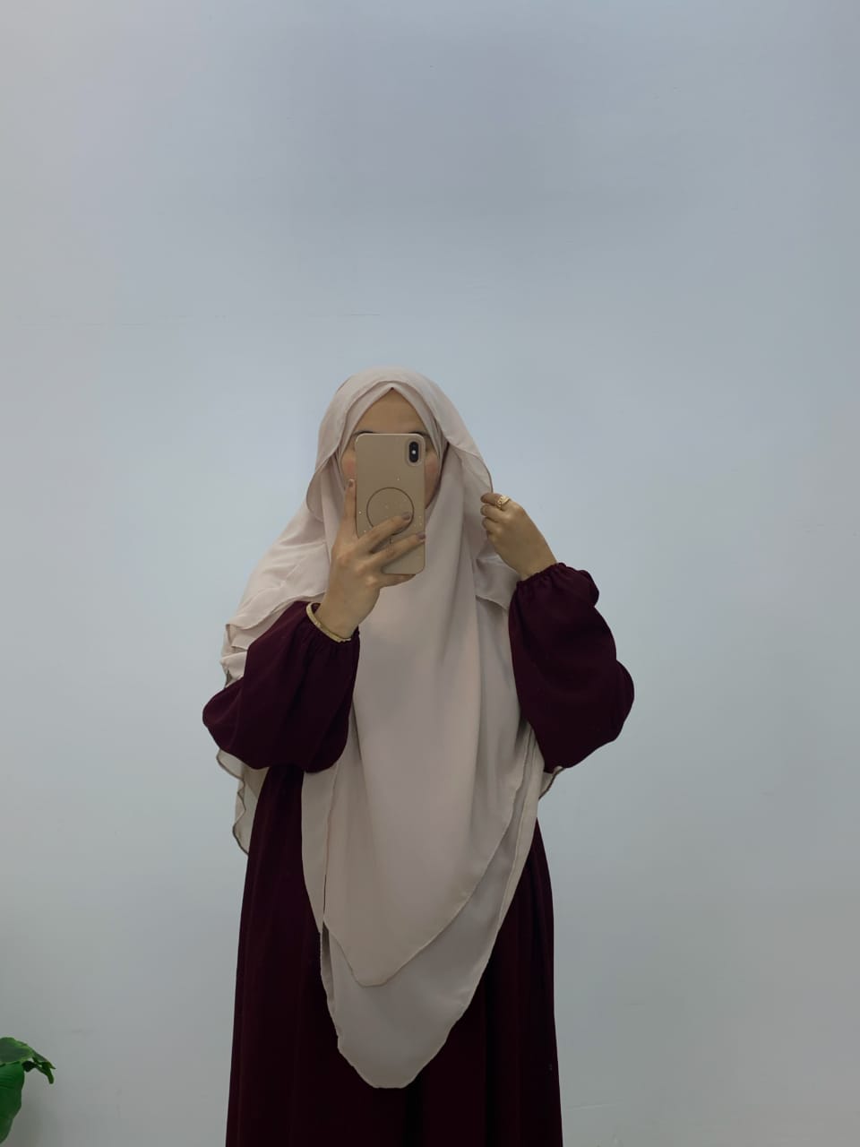 Aden French Three Layer Veil Tinda