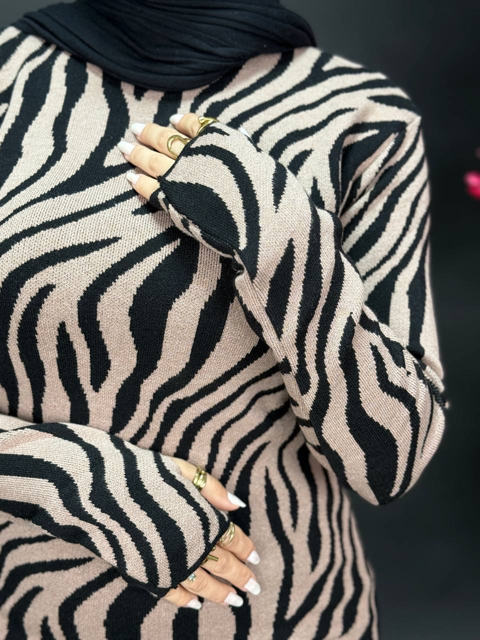 Zebra pullover basic