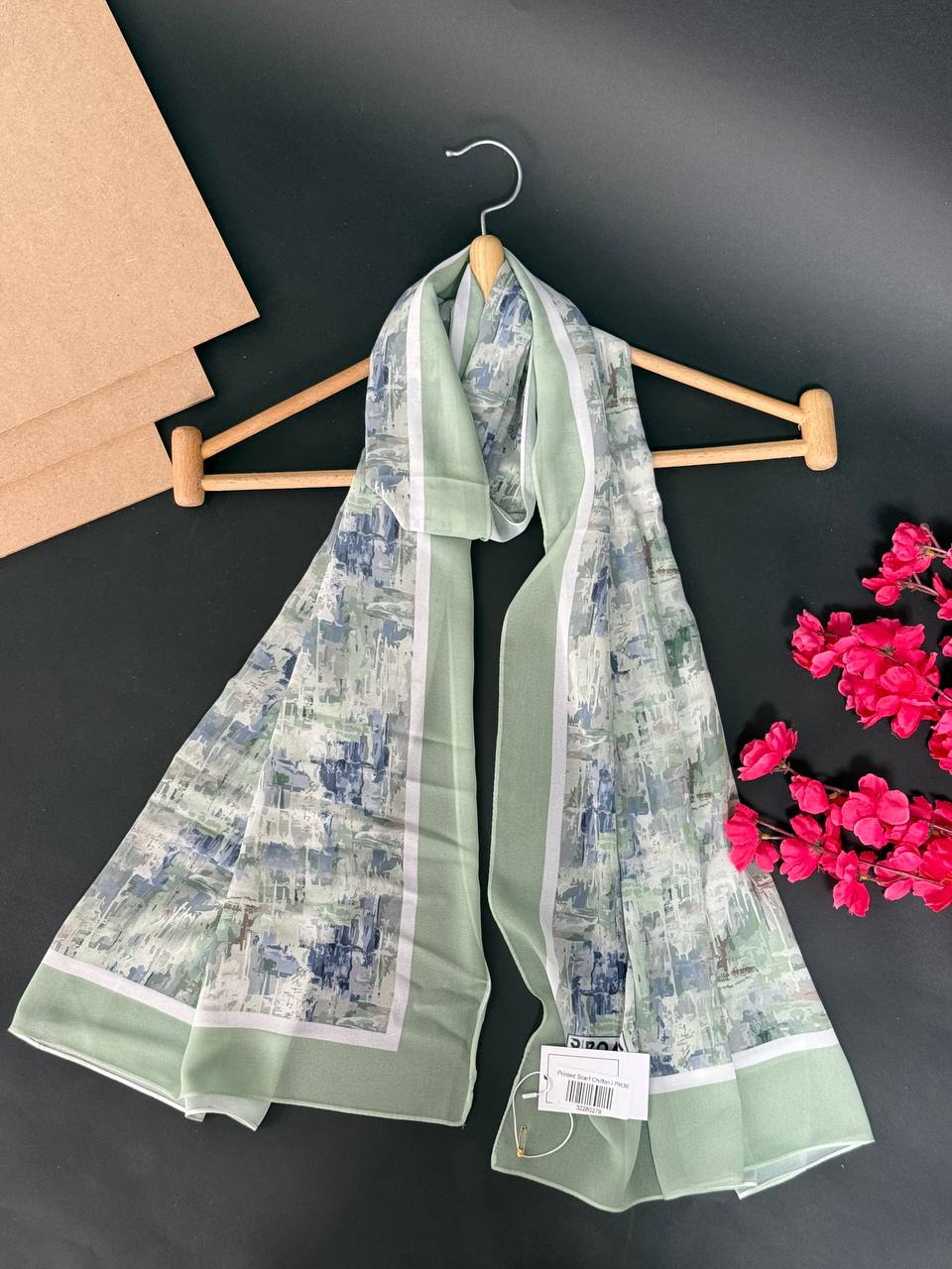 Printed Scarf Chiffon