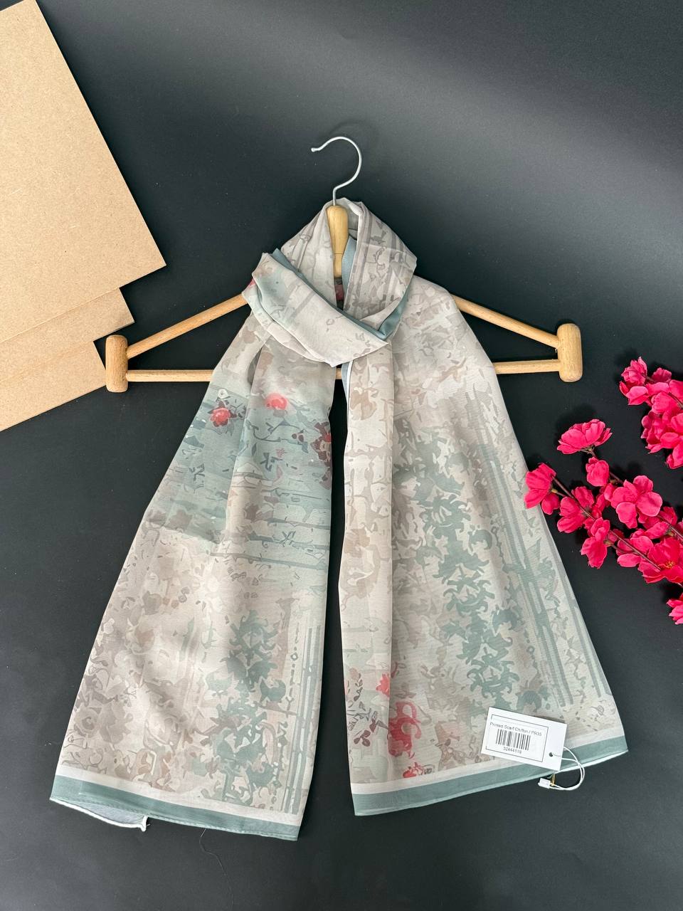 Printed Scarf Chiffon
