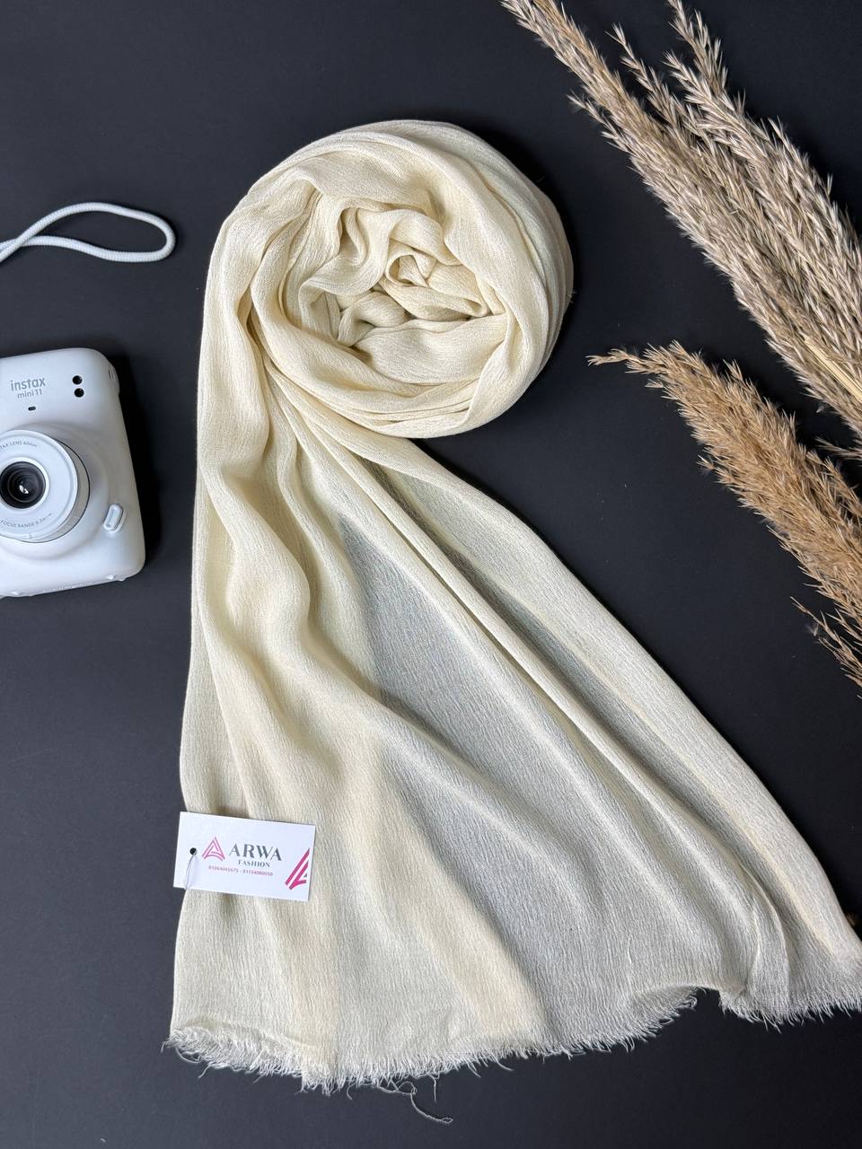 Ruffled cotton
