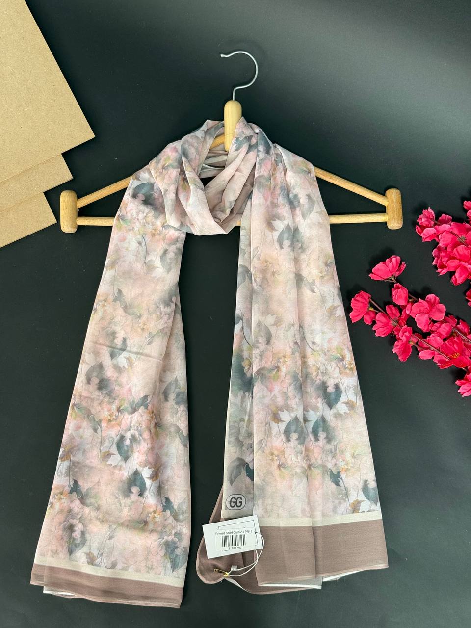 Printed Scarf Chiffon