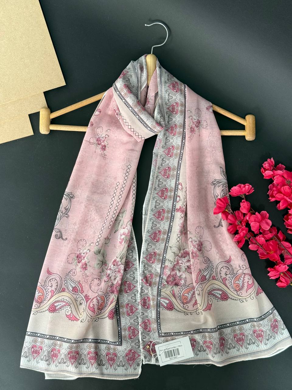 Printed Scarf Chiffon