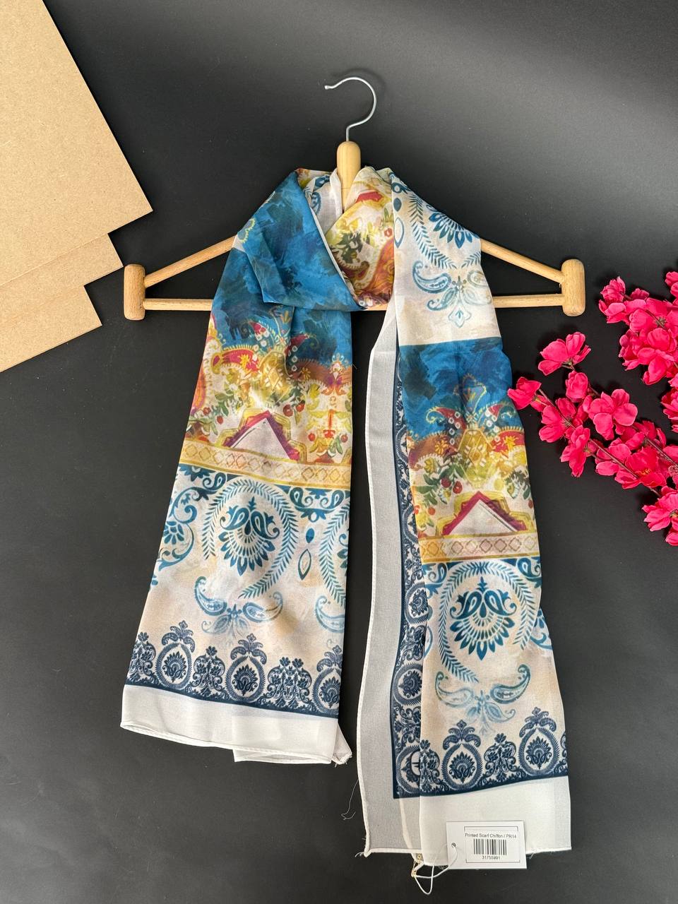 Printed Scarf Chiffon
