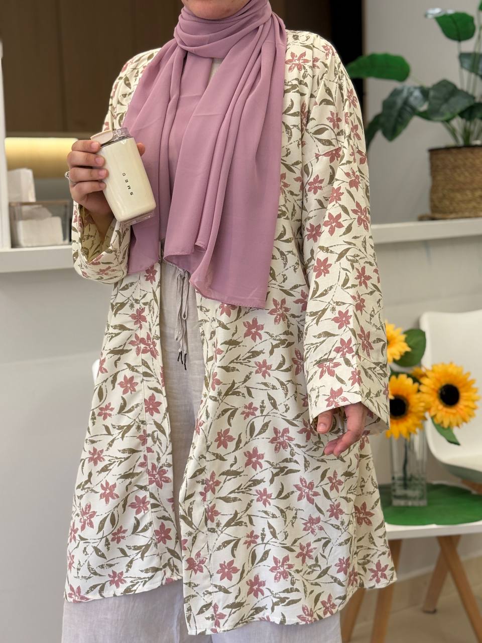 Printed Kimono