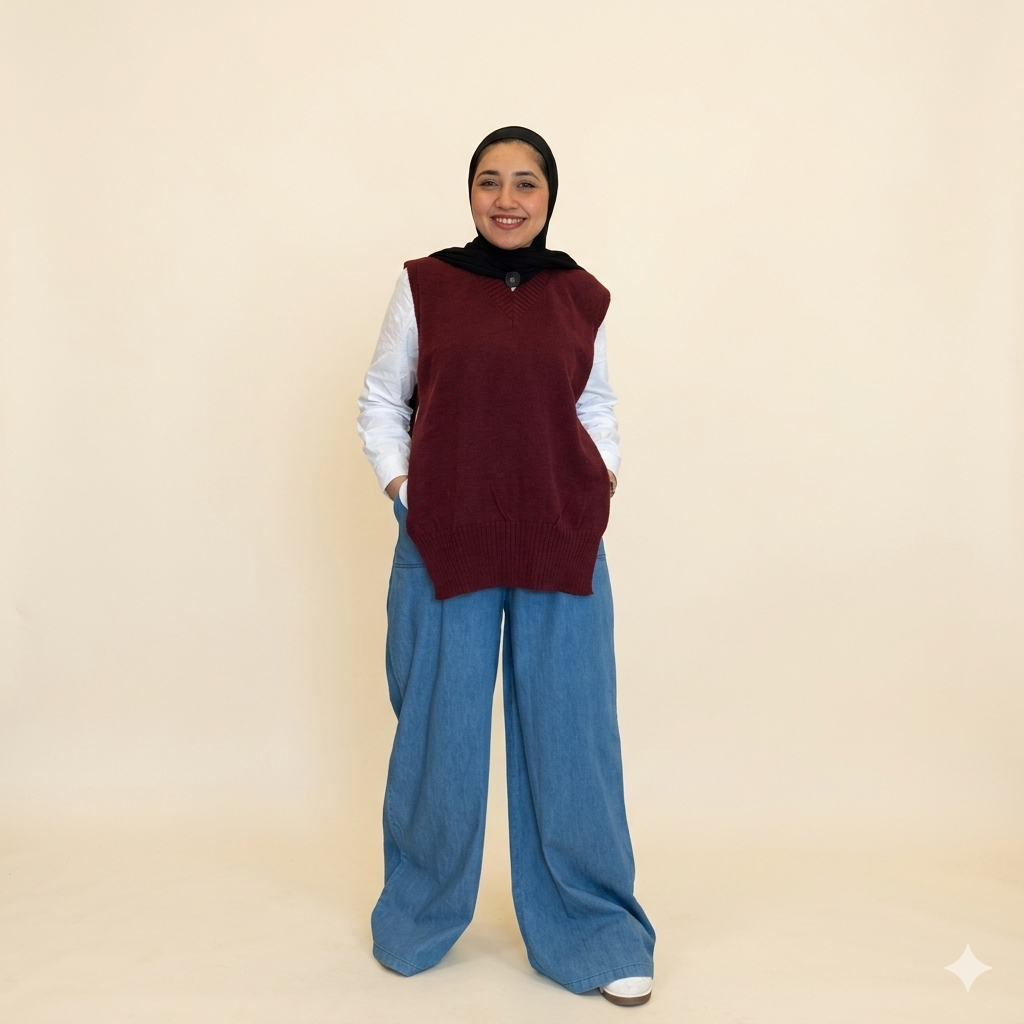 Knit Sleeveless Vest