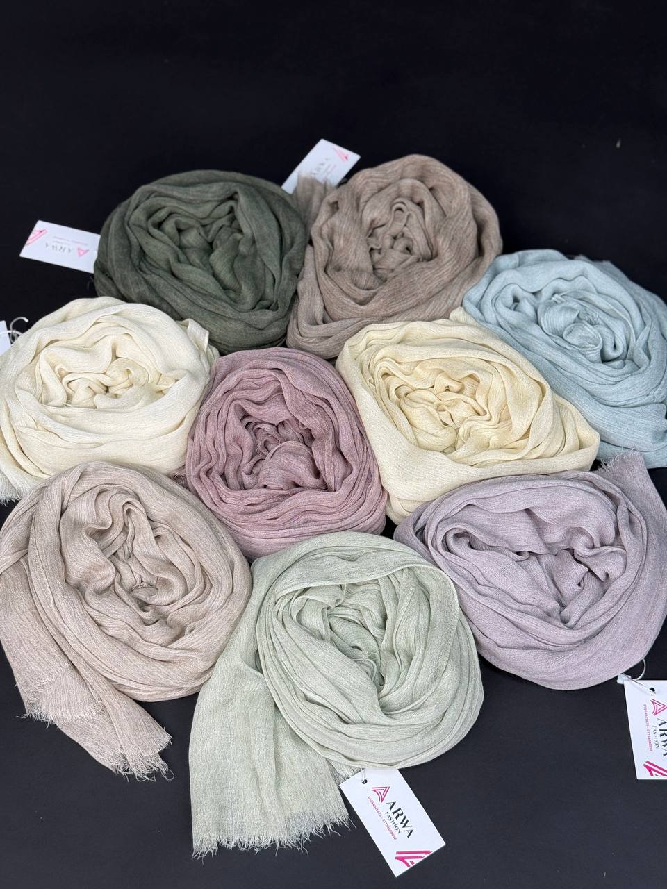 Ruffled cotton
