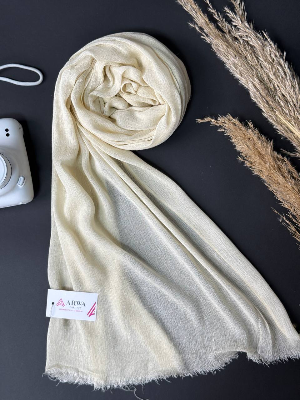 Ruffled cotton